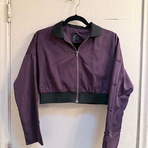 LF Women's Deep Purple Bomber Jacket